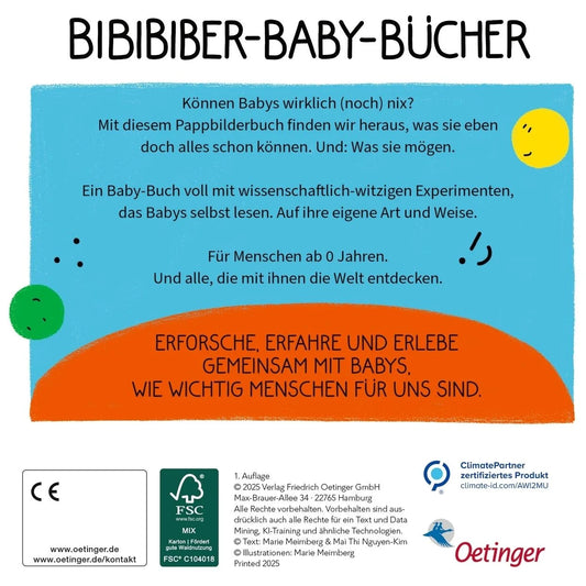BiBiBiber hat da mal 'ne Frage. Warum können Babys nix? Mensch & Gesicht