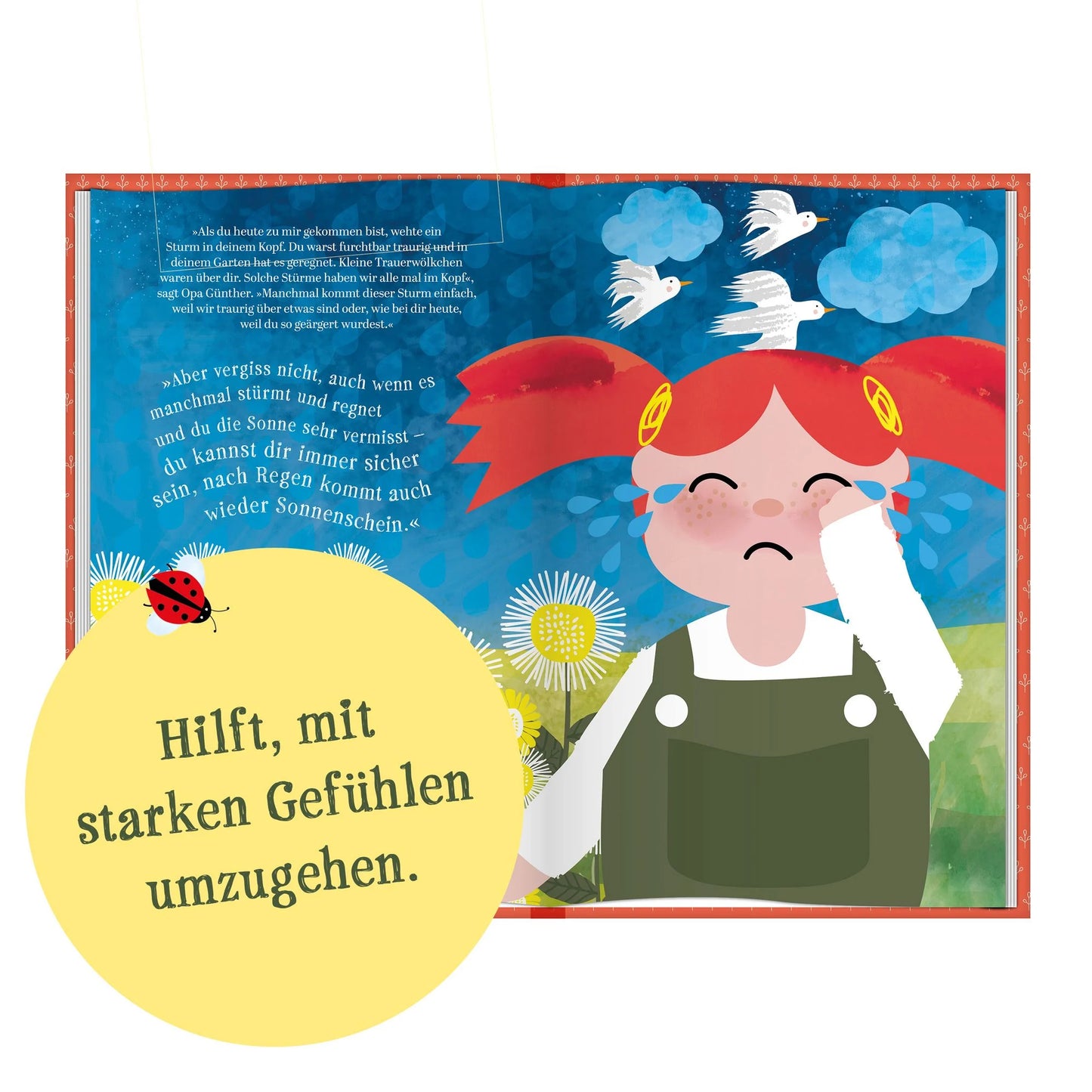 Blumen im Kopf. Opa Günther pflanzt gute Gedanken