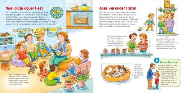 BOOKii® WAS IST WAS Kindergarten Entdecke die Zeit!