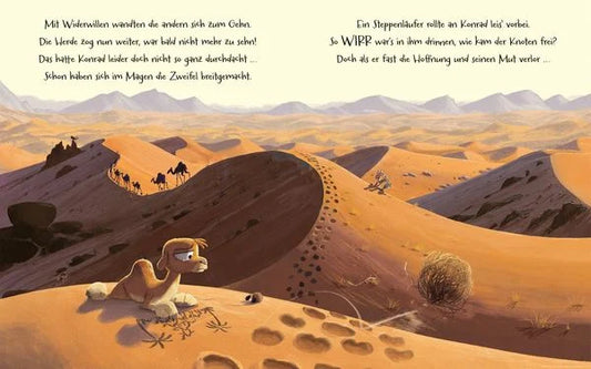 Das Kamel hat schlechte Laune