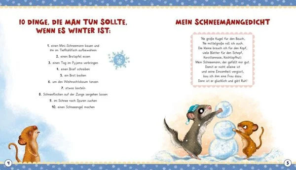 Der kleine Siebenschläfer: Das machen wir im Winter!