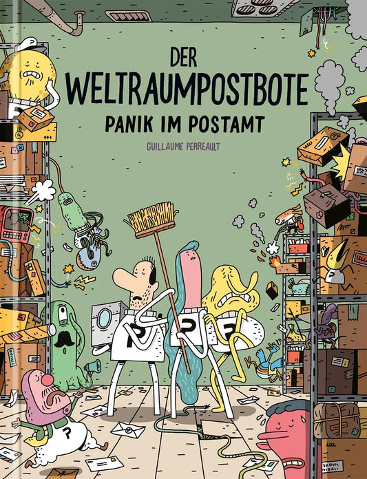 Der Weltraumpostbote - Panik im Postamt Band 4