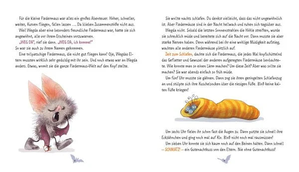 Die kleine Fledermaus Wegda