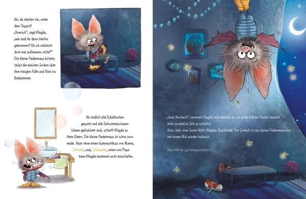 Die kleine Fledermaus Wegda: Schlaf gut, kleine Fledermaus Wegda!