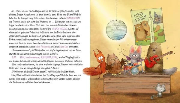 Die kleine Fledermaus Wegda: Wegda macht Musik