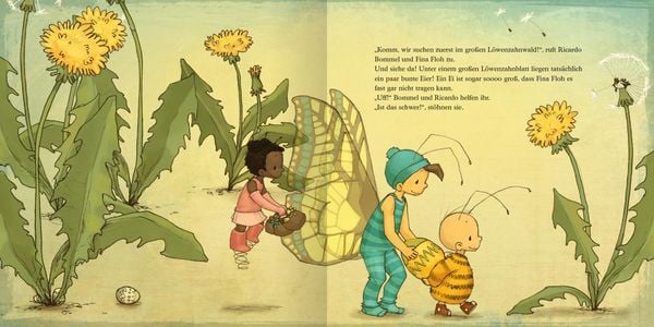 Die kleine Hummel Bommel feiert Ostern