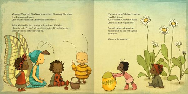 Die kleine Hummel Bommel feiert Ostern