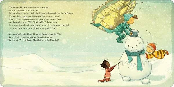 Die kleine Hummel Bommel feiert Weihnachten