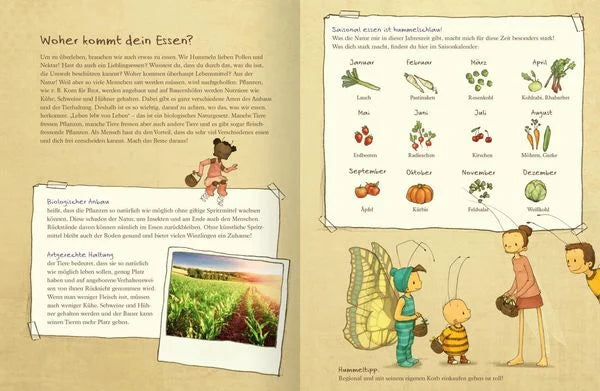 Die kleine Hummel Bommel schützt die Umwelt