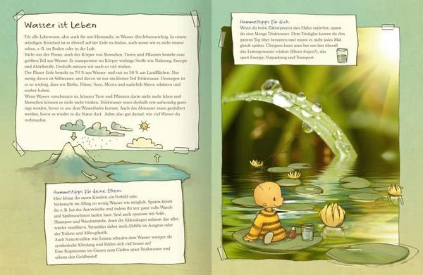 Die kleine Hummel Bommel schützt die Umwelt