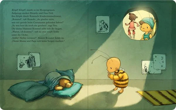 Die kleine Hummel Bommel sucht das Glück