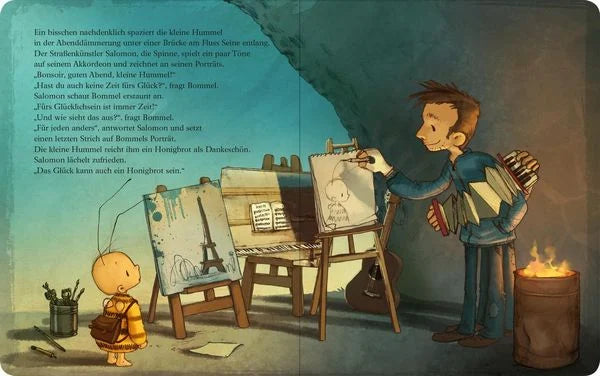 Die kleine Hummel Bommel sucht das Glück