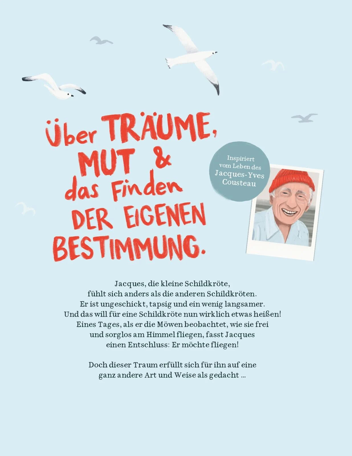 Die kleine Schildkröte, die vom Fliegen träumte