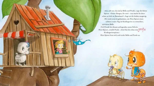 Die kleine Spinne Widerlich - Mini-Spinni kommt in den Kindergarten