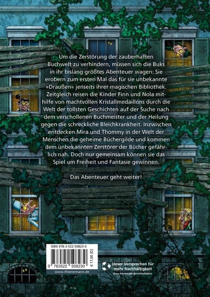 Die magische Bibliothek der Buks 2: Das verfluchte Medaillon