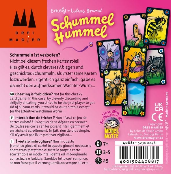 Schummel Hummel - Drei Magier® Kartenspiel