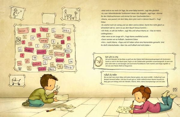 Ein Baby in Mamas Bauch