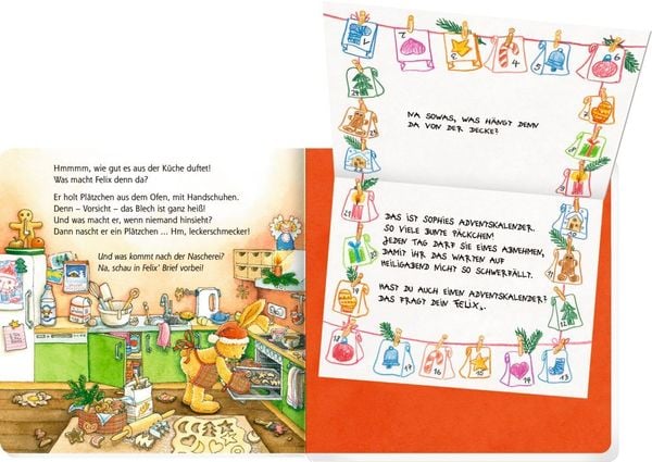 Erste Weihnachtsbriefe von Felix