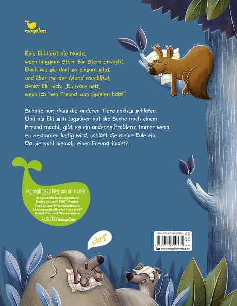 Eule Elli wünscht sich Freunde