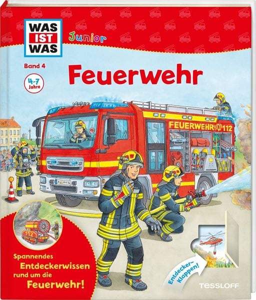 BOOKii® WAS IST WAS Junior Im Einsatz mit der Feuerwehr!