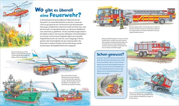 BOOKii® WAS IST WAS Junior Im Einsatz mit der Feuerwehr!