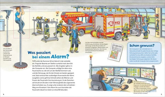 BOOKii® WAS IST WAS Junior Im Einsatz mit der Feuerwehr!