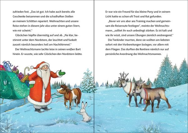 Glöckchen, das Weihnachtspony (Band 3) - Die Magie des Nordlichts