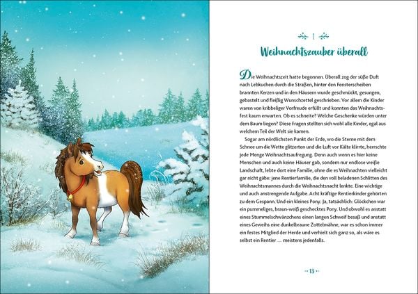 Glöckchen, das Weihnachtspony - Ein magisches Winterwunder