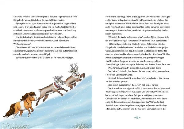 Glöckchen, das Weihnachtspony Mein Adventskalenderbuch - Ein zauberhafter Wunsch