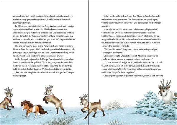 Glöckchen, das Weihnachtspony Mein Adventskalenderbuch - Ein zauberhafter Wunsch