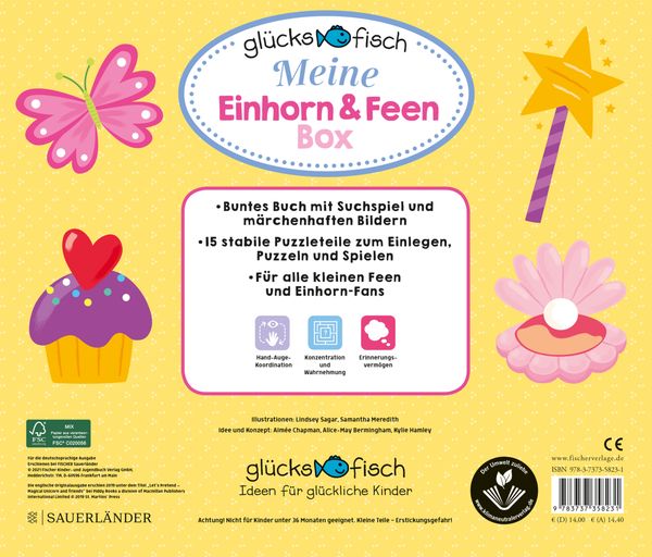Glücksfisch: Meine Einhorn und Feen-Box