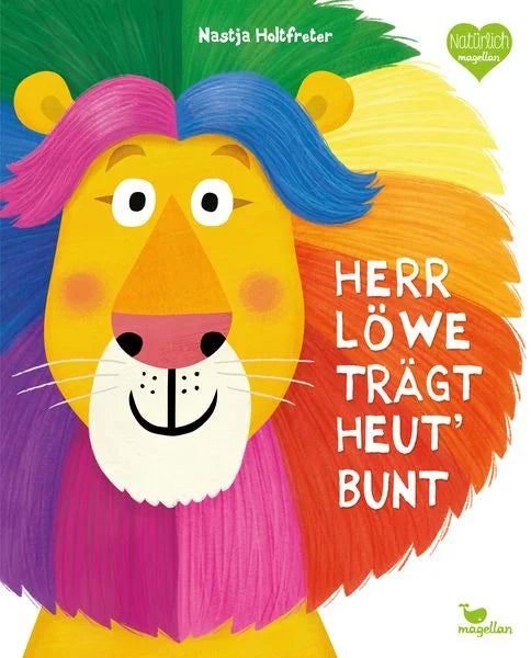 Herr Löwe trägt heut' bunt