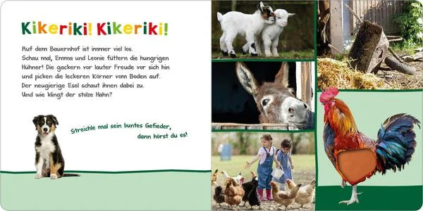Hör mal rein, wer kann das sein? - Auf dem Bauernhof