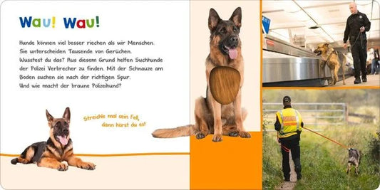 Hör mal rein, wer kann das sein? – Bei der Polizei