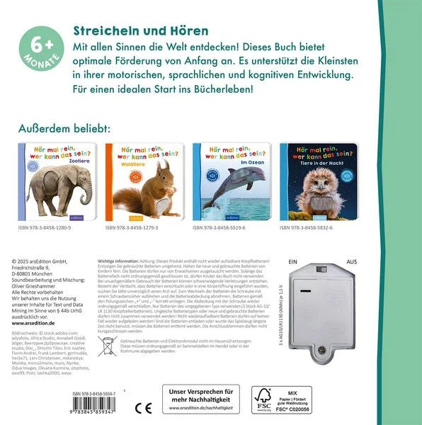 Hör mal rein, wer kann das sein? - Meine ersten Tiere