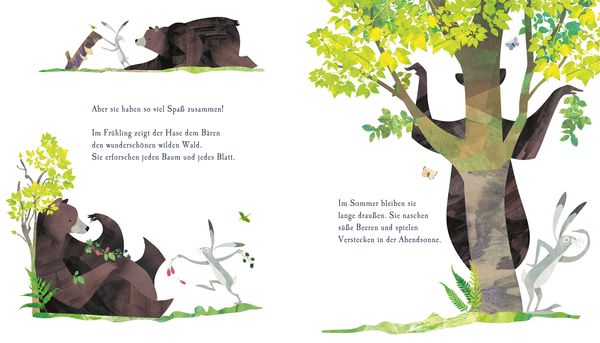 Ich mag dich sehr, großer Bär!