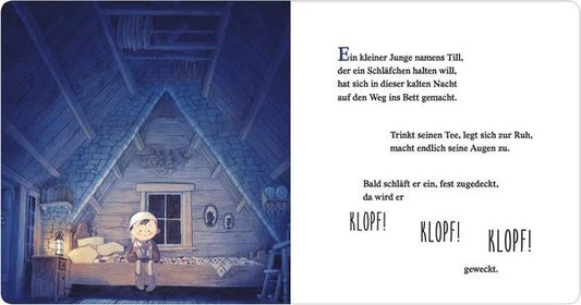 Klopf! Klopf! Komm herein, keiner bleibt heut Nacht allein!