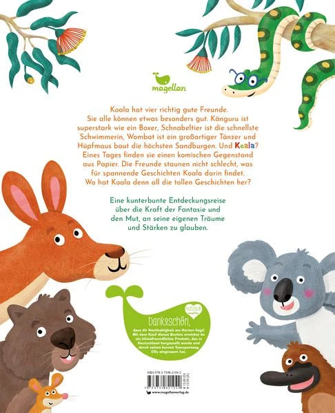 Koala denkt sich heut' was aus