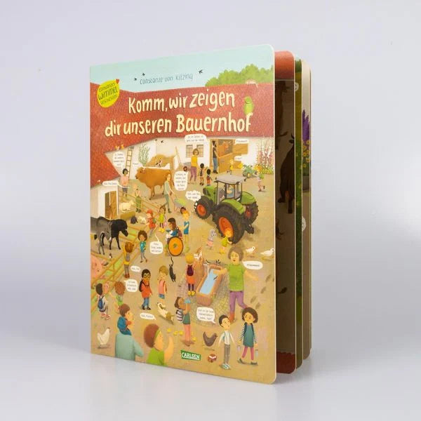 Komm, wir zeigen dir unseren Bauernhof (Constanze von Kitzings Wimmelgeschichten 3)