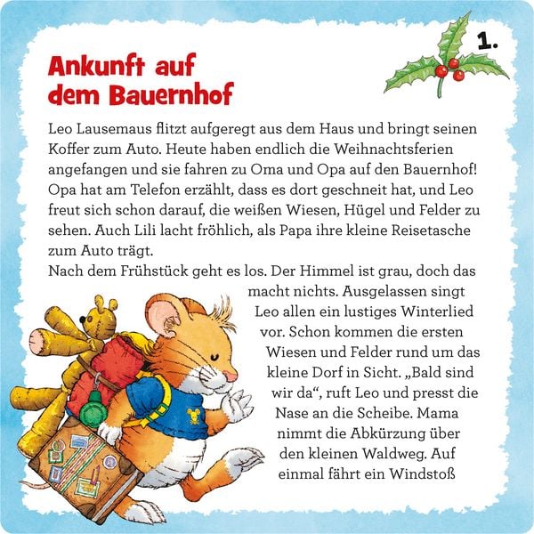 Leo Lausemaus - 24 Geschichten aus dem Winterwald