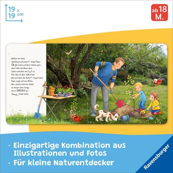 Lotta entdeckt die Welt: Im Garten