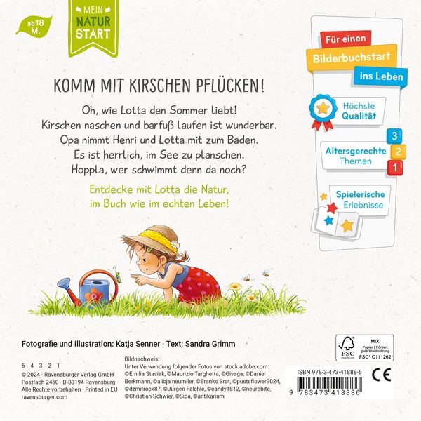 Lotta entdeckt die Welt: Im Sommer