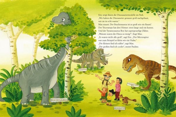 Max-Bilderbücher: Max und die Dinosaurier