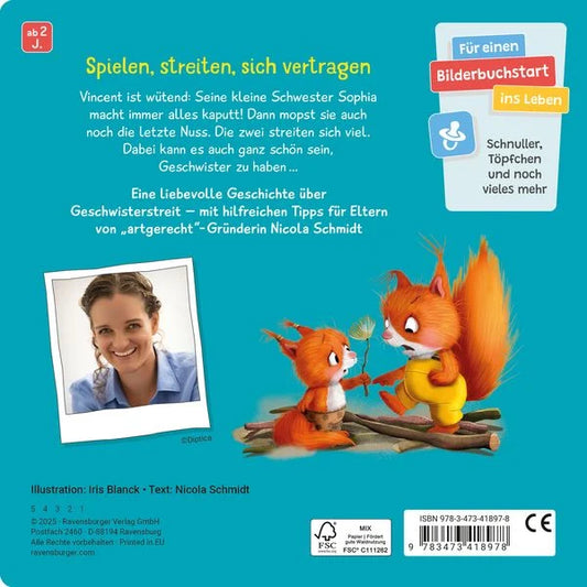 Mein artgerecht-Geschwisterbuch: Ich zuerst! Nein, ich!