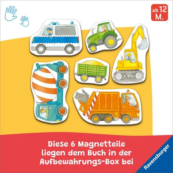 Mein erstes Magnetbuch - Was fährt wo? Fahrzeuge