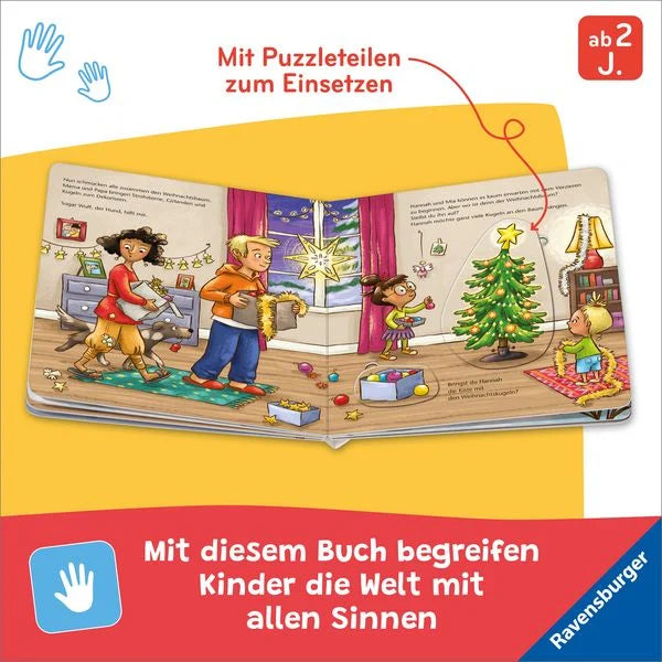 Mein großes Puzzle-Spielbuch - Weihnachten