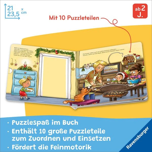 Mein großes Puzzle-Spielbuch - Weihnachten