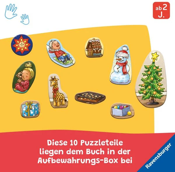 Mein großes Puzzle-Spielbuch - Weihnachten