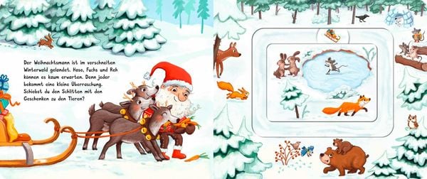 Meine Schiebebahn-Pappe: Hilf mit an Weihnachten