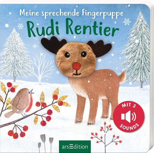 Meine sprechende Fingerpuppe: Rudi Rentier